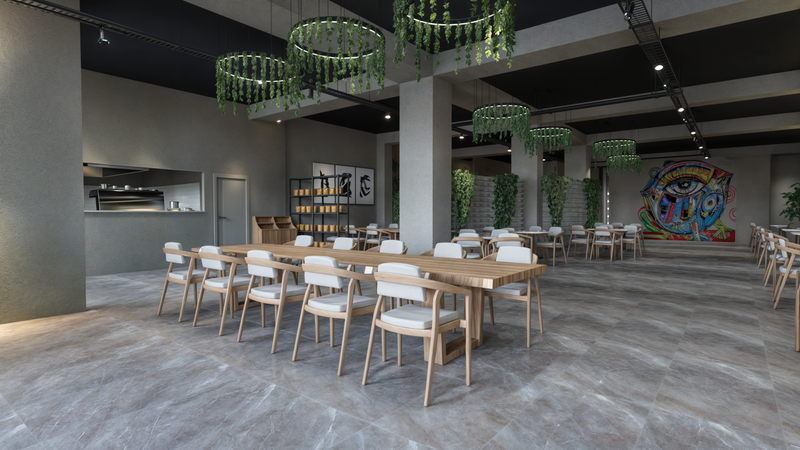 East coast wings dining room with elegant interior design